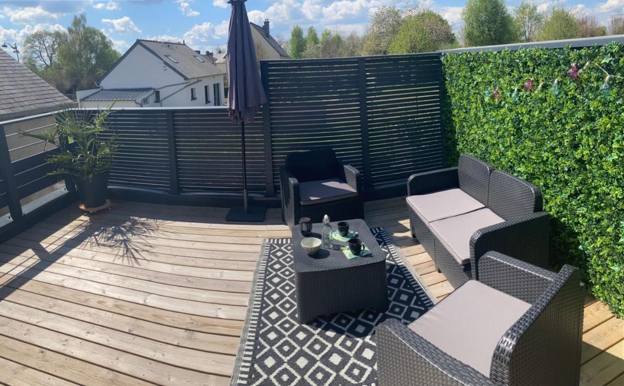 Gite La Terrasse Du 37 Breteil Екстер'єр фото