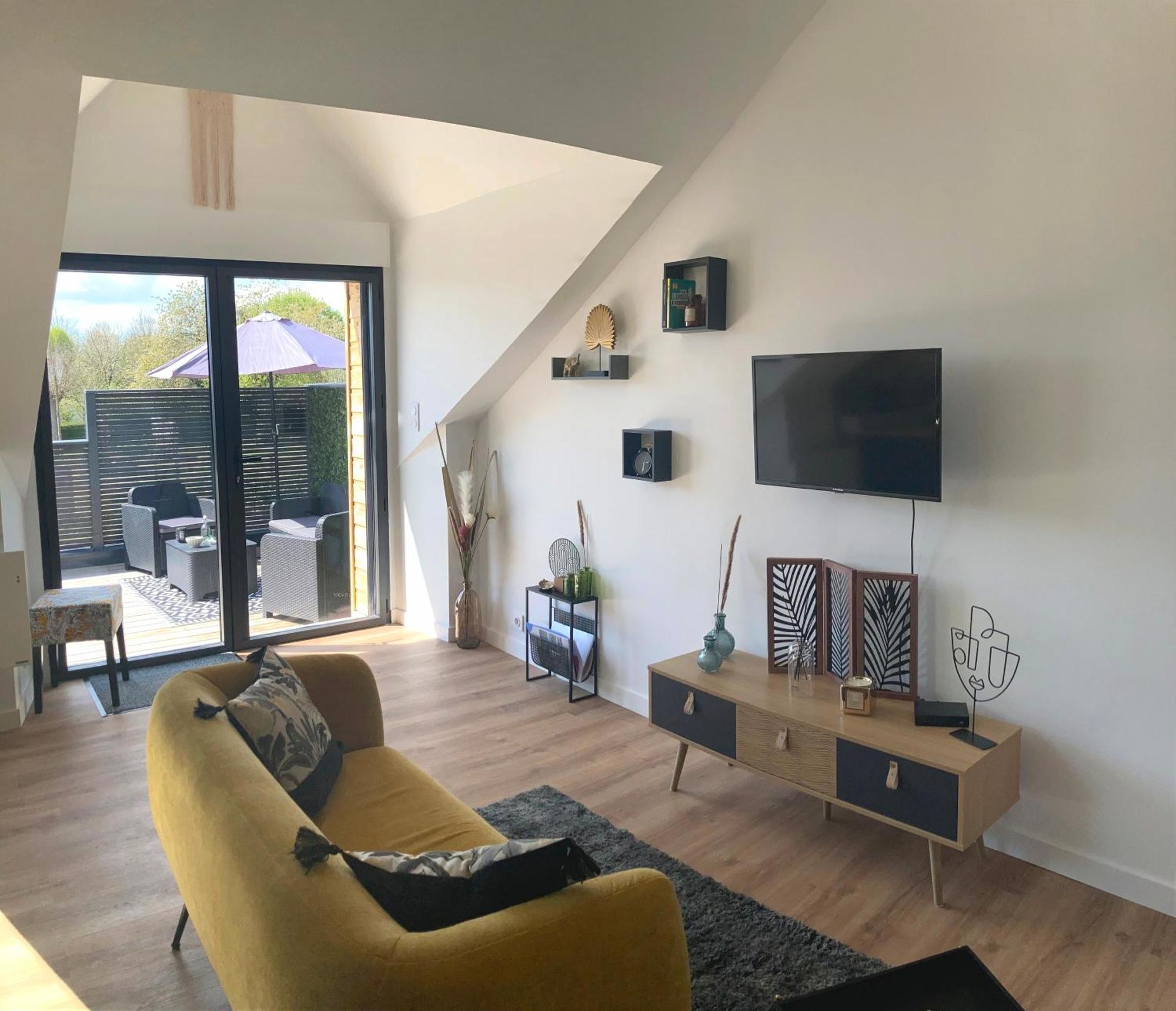 Gite La Terrasse Du 37 Breteil Екстер'єр фото
